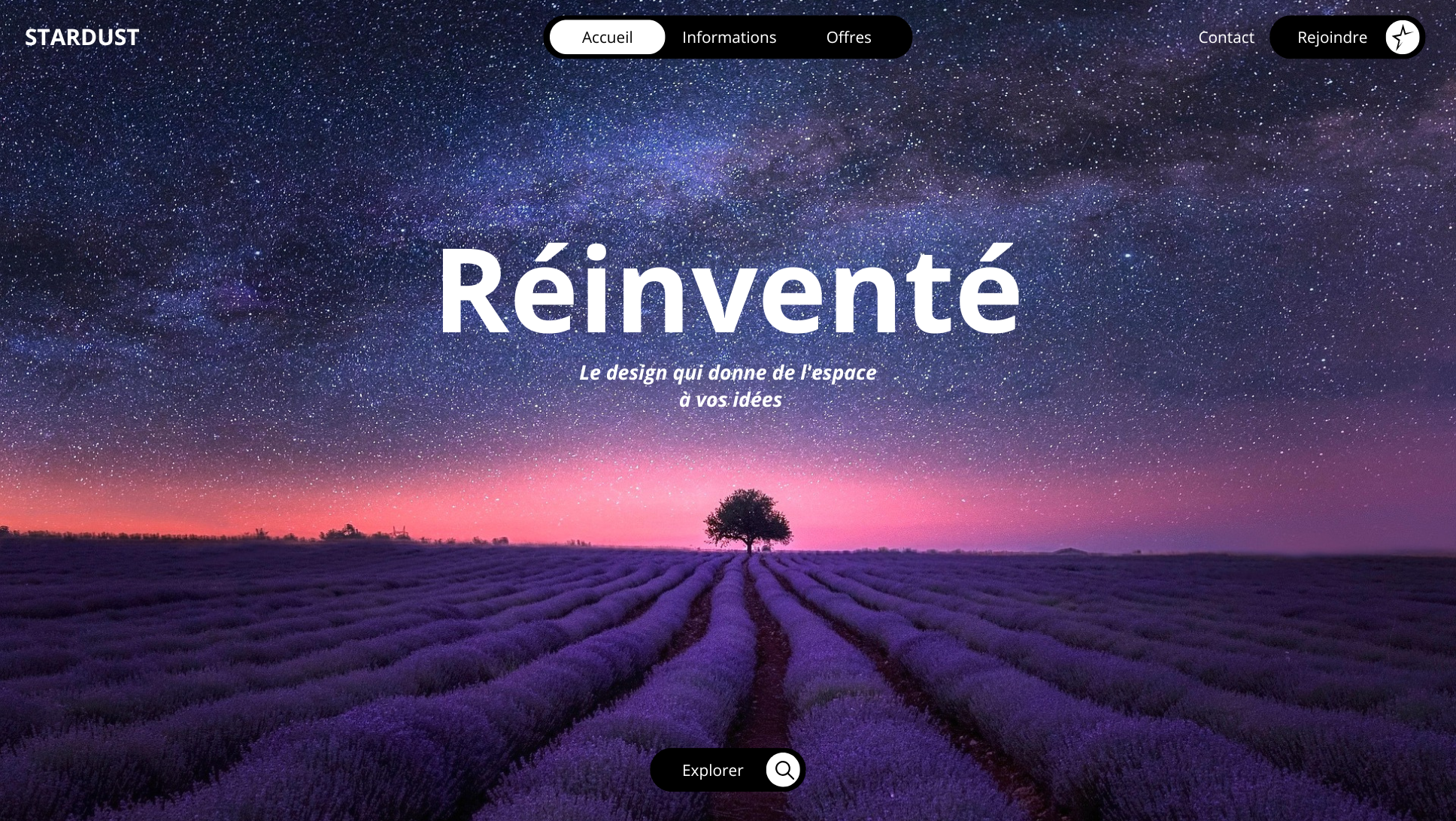 Maquette projet 2 Aurea Nexus